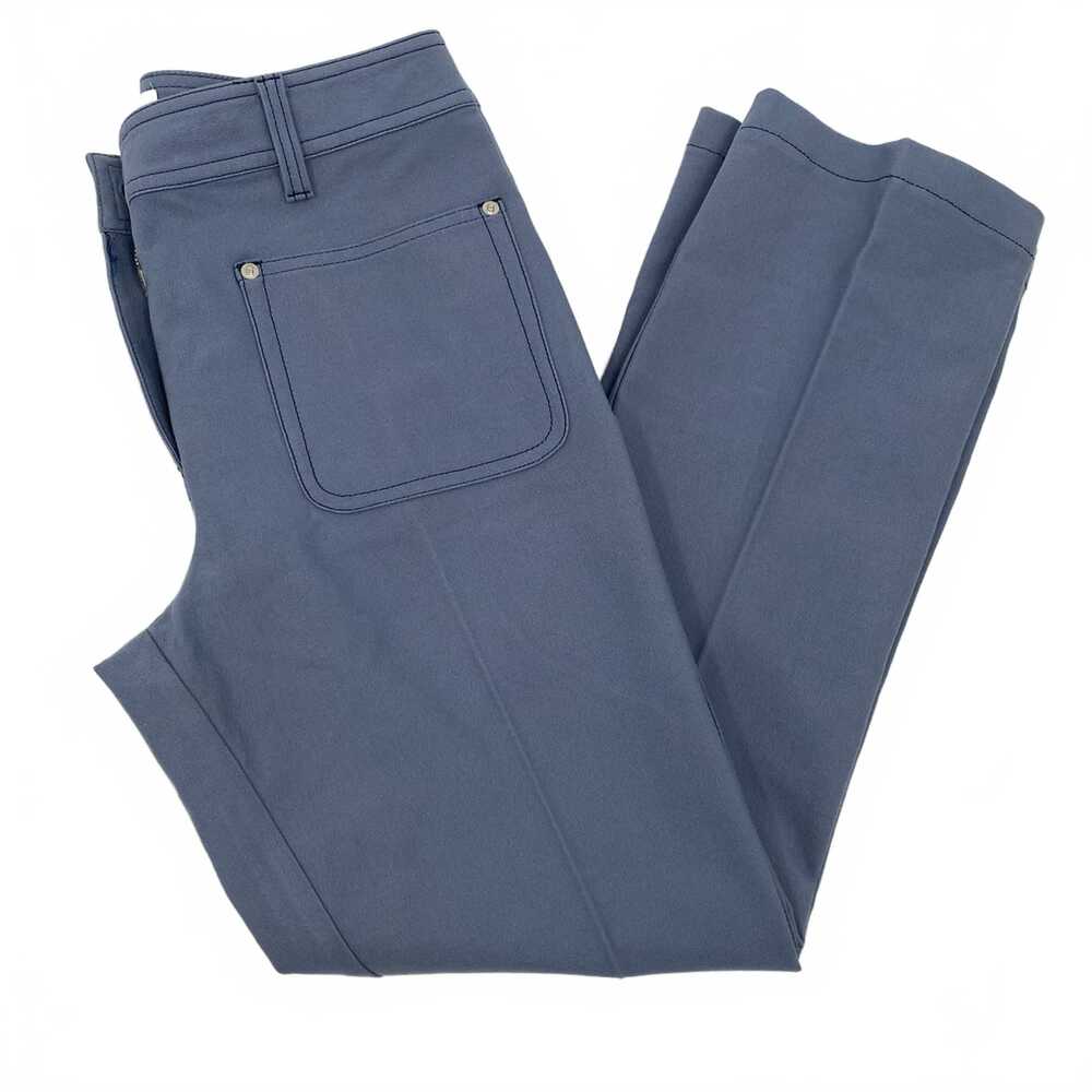 10 Crosby Derek Lam Blue Cropped Bootcut Pants | Womens 4